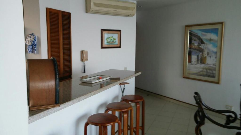 Apto En Cartagena Ed Puerto Azul Vista Al Mar Appartement Buitenkant foto