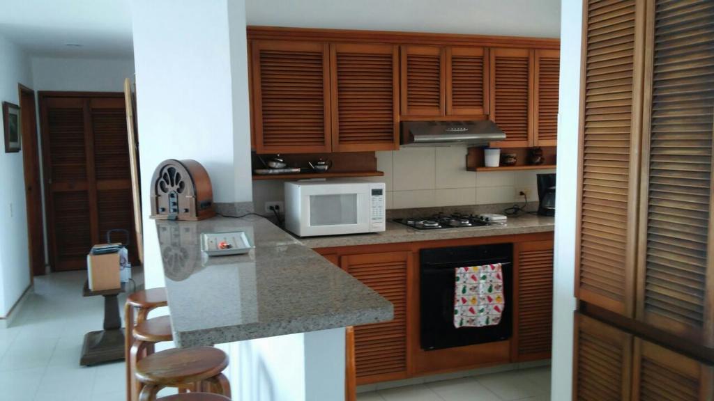Apto En Cartagena Ed Puerto Azul Vista Al Mar Appartement Buitenkant foto